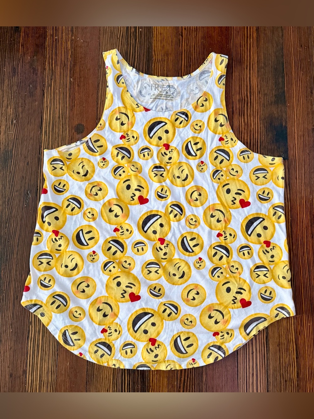 Freeze Juniors Emoji Tank Top